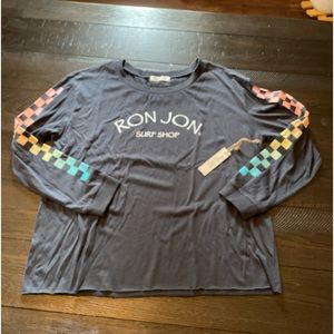 Ron jon womens XL long sleeve NWT